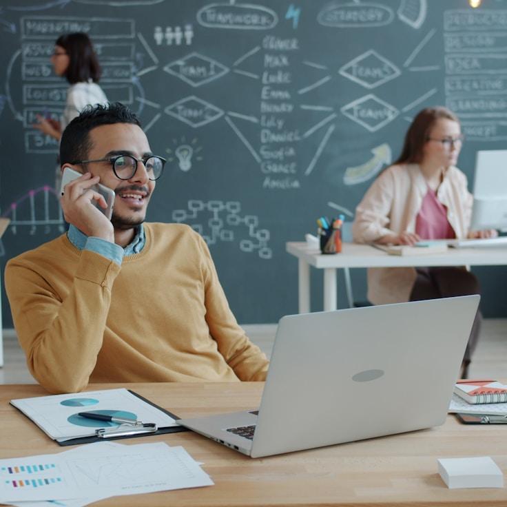 iOS app development workspace